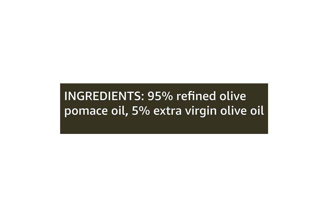 Solimo Pomace Olive Oil    Plastic Bottle  1 litre